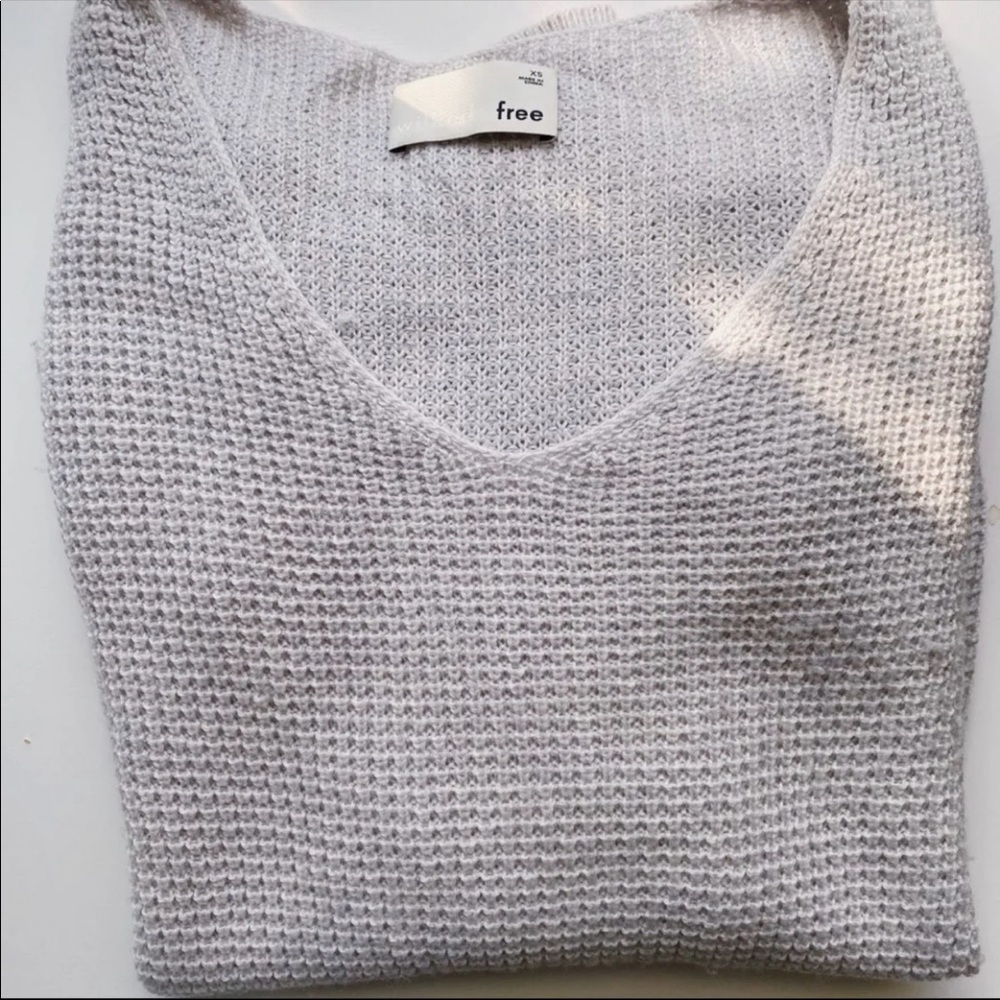 Aritzia V Neck Knit Sweater - Picture 2 of 3